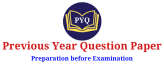 Previous Year Question Paper