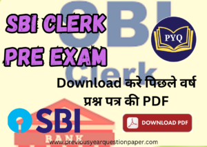 Read more about the article SBI Clerk Pre Exam पिछले वर्ष प्रश्न पत्र